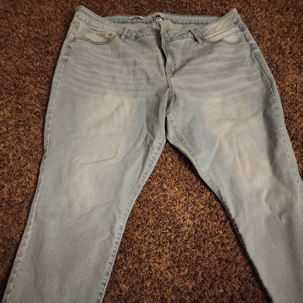 Target straight leg jeans.